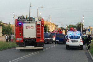 Zdjęcie z miejsca zdarzenia.