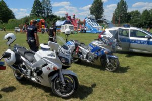 Policjanci podczas festynu z okazji Dni Koniecpola.