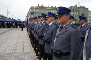 Święto Policji na Placu Biegańskiego w Częstochowie.