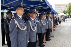 Święto Policji na Placu Biegańskiego w Częstochowie.