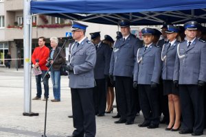 Święto Policji na Placu Biegańskiego w Częstochowie.