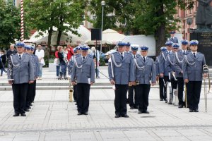 Święto Policji na Placu Biegańskiego w Częstochowie.