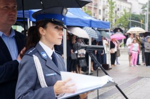 Święto Policji na Placu Biegańskiego w Częstochowie.