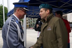 Święto Policji na Placu Biegańskiego w Częstochowie.