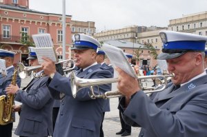 Święto Policji na Placu Biegańskiego w Częstochowie.