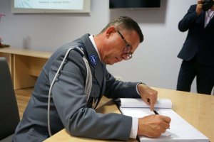 Uroczystość w Kłomnicach.