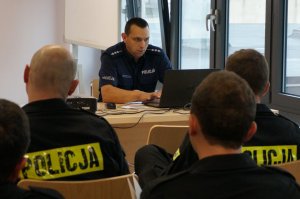 Ćwiczenia  &quot;Tarcza 2016&quot; w KMP w Częstochowie.