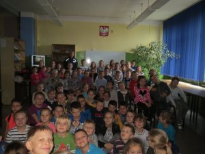 policjantka i dzieci