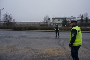 Policyjna kontrola.