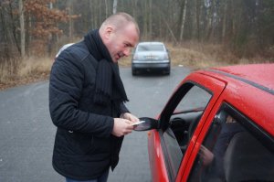 Policyjna kontrola.