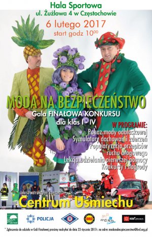 Plakat finału konkursu.