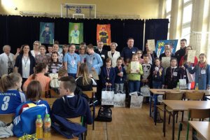 Policjant z KMP Częstochowa na VIII edycji Konkursu.