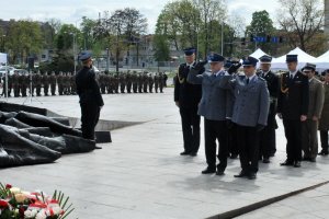 Uroczystości z okazji 72. rocznicy zakończenia II wojny światowej.