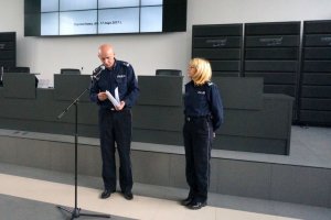 Wręczenie nagród dzielnicowym.