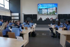 Wizyta niemieckich studentów.