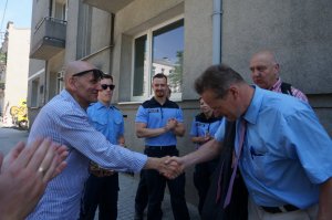 Wizyta niemieckich studentów.