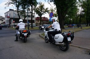 Zabezpieczenie pielgrzymki Rodziny Radia Maryja na Jasną Górę.
