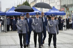 Święto Policji w Częstochowie. Uroczystości na Placu Biegańskiego.