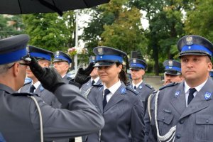 Święto Policji w Częstochowie. Uroczystości na Placu Biegańskiego.