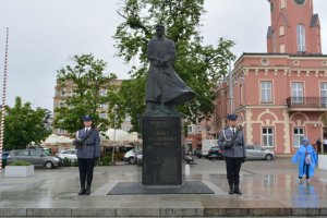 Święto Policji w Częstochowie. Uroczystości na Placu Biegańskiego.