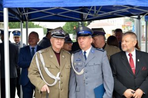 Święto Policji w Częstochowie. Uroczystości na Placu Biegańskiego.