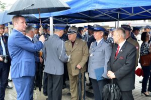 Święto Policji w Częstochowie. Uroczystości na Placu Biegańskiego.