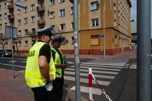 Policjanci podczas akcji NURD.