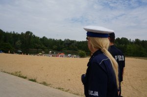 Działania profilaktyczna nad &quot;Bałtykiem&quot; w Częstochowie.