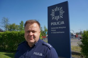 Nagrodzony dzielnicowy.