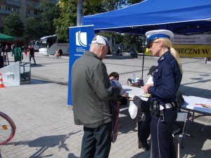 „60+ bezpieczni w ruch drogowym” w Częstochowie
