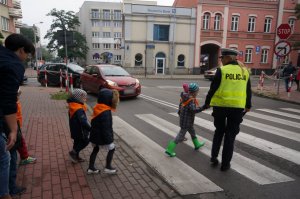 Pogadanka z policjantką.