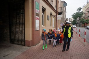 Pogadanka z policjantką.