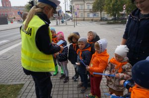 Pogadanka z policjantką.