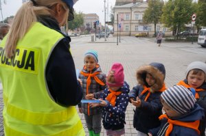 Pogadanka z policjantką.