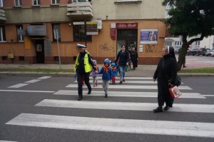 Pogadanka z policjantką.