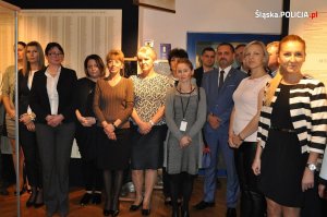 Wyróżnieni policjanci i pracownicy cywilni.