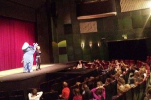 Prelekcja w teatrze w Częstochowie.