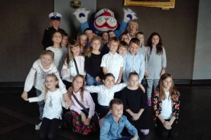 Prelekcja w teatrze w Częstochowie.