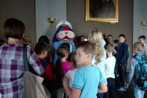 Prelekcja w teatrze w Częstochowie.