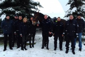 Egzamin na I stopień jeździecki w częstochowskim zespole konnym