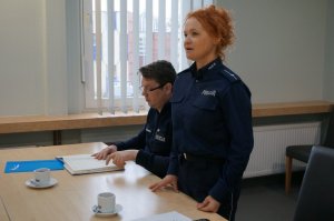 W częstochowskiej komendzie debatowano o przemocy w rodzinie