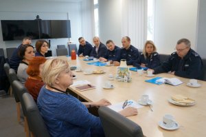 W częstochowskiej komendzie debatowano o przemocy w rodzinie