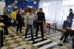 Policjantki ze świąteczną wizytą u podopiecznych z Bogumiłka.