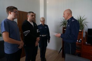 Podziękowanie za działania profilaktyczne „Zdrowy i Bezpieczny Ekonomik”