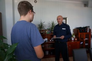 Podziękowanie za działania profilaktyczne „Zdrowy i Bezpieczny Ekonomik”