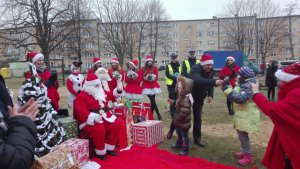 Korowód św. Mikołaja w Częstochowie.