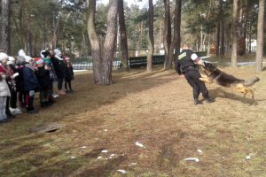 Rambo odwiedził dzieci w Olsztynie