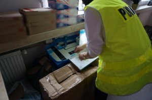 Przejęte podróbki odzieży światowych marek