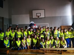 Odblaskowe kamizelki dla dzieci z Olsztyna