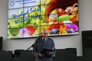 Spotkanie wielkanocne częstochowskiej Policji